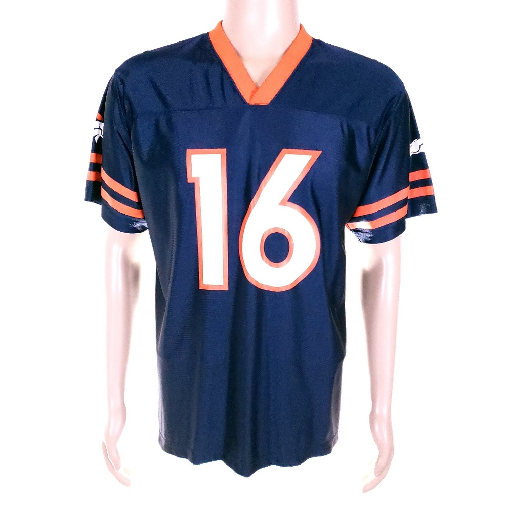 NFL Denver Broncos Jake Plummer #16 Men Youth Top Shirt Size XL (18-20)